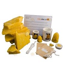Starter kit 'Easy' beeswax candle making