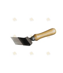 Unseal fork straight teeth wood