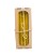 Dinner beeswax candle wide (4 pieces)
