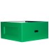 Hatchery savings box green lacquered polystyrene with fly holes