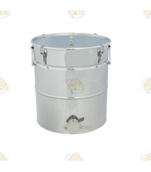 Conical drain barrel stainless steel 50 liters (70 kg)