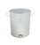Drain barrel stainless steel 100 liters