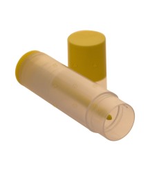 Lip balm tube / tube, yellow
