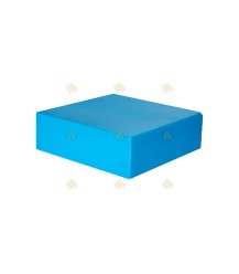 Roof savings cabinet blue lacquered polystyrene