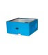 Hatchery savings box blue lacquered polystyrene (with additional fly openings)