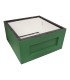 Hatchery saving cabinet green lacquered polystyrene (without additional fly openings)