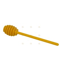 Yellow honey spoon (plastic)