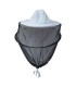 Beekeeper cap Deluxe with mesh all around (hat & spacer ring) - BeeFun®