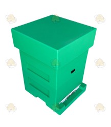 Money box green lacquered polystyrene (1bk, 2hk) BeeFun®