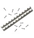 Spacer bars set Savings cabinet polystyrene BeeFun® 11-raams 39.9 cm aluminum