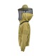 Beekeeper jacket semi-AirFree, round hood khaki - BeeFun® (finished is finished)