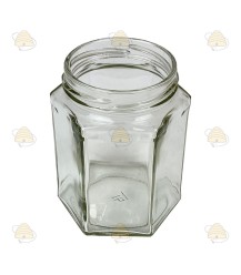 Hexagonal jar 278ml / 350g, without lid