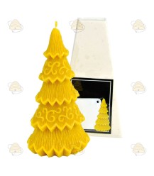 Decorated Christmas tree, cast