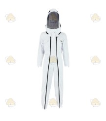 Beekeeper boarding coverall Premium, English hood white - BeeFun® (finished is finished)