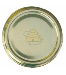 Lid gold colored, 66 mm TO. 50 pieces