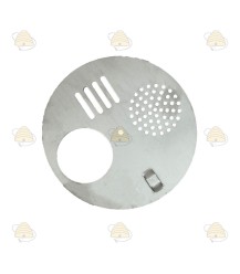 Fly hole disc stainless steel 12.5 cm