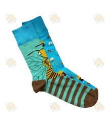 Bee socks long - bee paradise