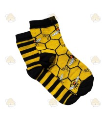 Bee socks long - kids
