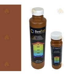 BeeFun® Verf voor kunststof bijenkasten bruin topaas