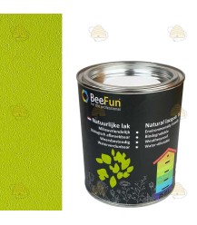 BeeFun® Natural paint for wooden hives apple green - 750 ml