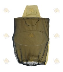 Beekeeper cap Deluxe with mesh all around (hat & spacer ring) khaki - BeeFun®