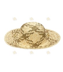 Classic beekeeper hat made of straw