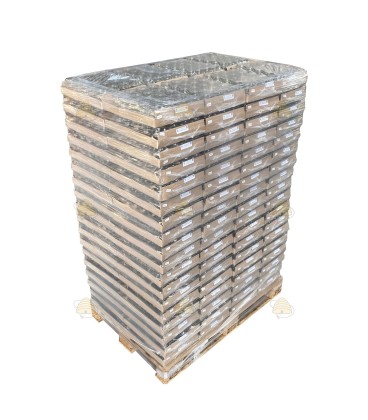 Pallet hexagonale potten in tray 196ml / 250g, zonder deksel - 2400 stuks