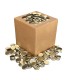 Box lids gold colored, 48 mm TO - 2300 pieces