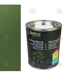 BeeFun® Natuurlijke verf voor houten bijenkasten donkergroen- 750 ml