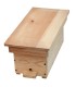 Wooden growing cabinet for queen breeding