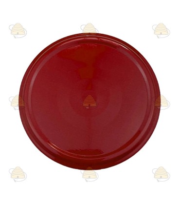 Deksel Rood, 63 mm TO , 20 stuks (klik knop / RSB)