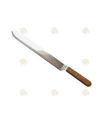 Unsealing knife smooth wooden handle