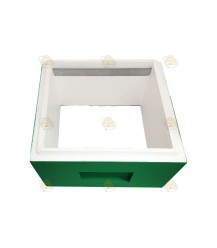 Honey chamber Dadant Blatt polystyrene green 12-window