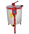 Manual and electric honey extractors