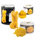 Moldes de silicona para velas con forma de animales