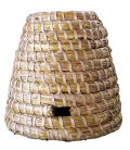 Bee skeps & skep weaving materials