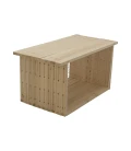 Hive frames & beeswax foundation