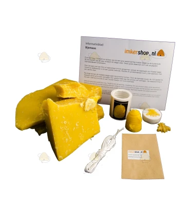 Starter kit 'Basic' beeswax candle making