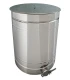 Drain barrel stainless steel 200 liters