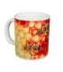 Mug/mug of bees on honeycomb