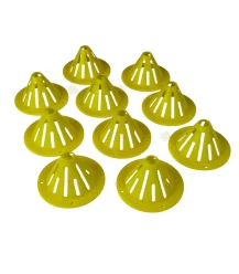 Gele kegeltjes voor Aziatische hoornaarval 10 stuks