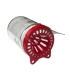 Glazen pot hoornaarval geel liggend/staand - BeeFun®