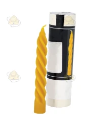 Snoet lys 14,5 cm, silikoneform til lys