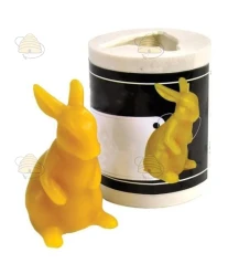 Bunny, silicone candle mold