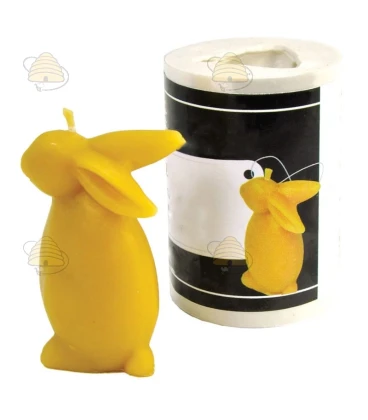 Leprotto in piedi, stampo in silicone per candele