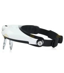 Vergrootglas hoofd (led)