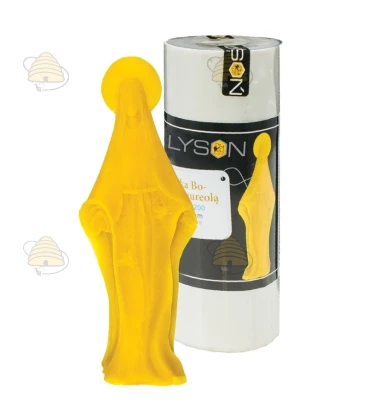 Saint Mary with halo, silicone candle mold