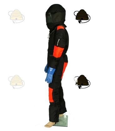 Aziatisch hoornaar pak zwart - Professioneel