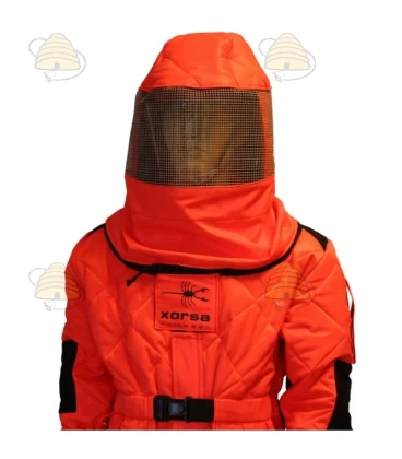 Aziatisch hoornaar pak rood