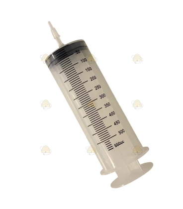 Dosing syringe 500 ml for oxalic acid